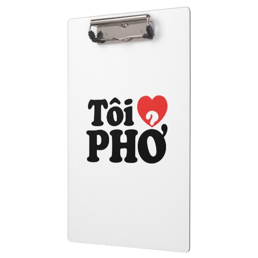 I Heart (Love) Pho (Tôi ❤ PHỞ) Vietnamese taal Klembord (Links)
