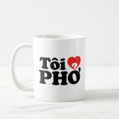 I Heart (Love) Pho (Tôi ❤ PHỞ) Vietnamese taal Koffiemok (Links)