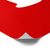 I Heart (Love) Pho (Tôi ❤ PHỞ) Vietnamese taal Poster (Hoek)