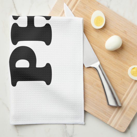 I Heart (Love) Pho (Tôi ❤ PHỞ) Vietnamese taal Theedoek (Quarter Fold)