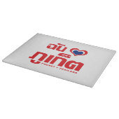 I Heart (Love) Phuket ❤ Thailand Snijplank (Hoek)