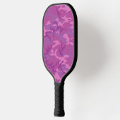 I Heart Love Pickleball Camouflage Roze Paddle (Links)