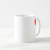 I Heart (love) Roller Skating Der Koffiemok (Voorkant rechts)