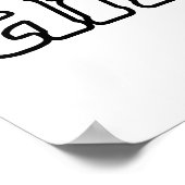 I Heart (Love) Sakon Nakhon, Isan, Thailand Poster (Hoek)