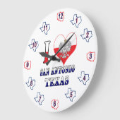 I Heart Love San Antonio Texas Grote Klok (Hoek)