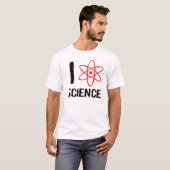 I Heart/Love Science T-Shirt (Voorkant volledig)