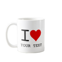 I Heart Love Sjabloon