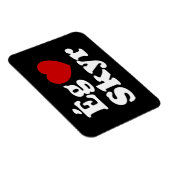 I Heart (Love) Skyr [Ég Elska Skyr] IJslands Magneet (Rechterzijde)