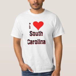 I (Heart) Love South Carolina T-shirt