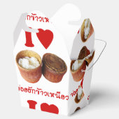 I Heart [Love] Sticky Rice [Khao Niao] - Thai Isan Bedankdoosjes (Geopend)