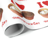 I Heart [Love] Sticky Rice [Khao Niao] - Thai Isan Cadeaupapier (Rol Hoek)