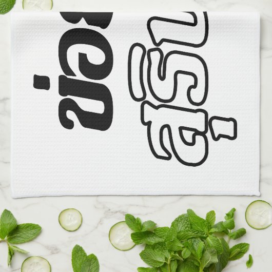 I Heart (Love) Surin, Isan, Thailand Theedoek (Gevouwen)