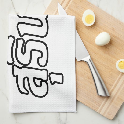 I Heart (Love) Surin, Isan, Thailand Theedoek (Quarter Fold)