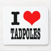 I HEART (LOVE) TADPOLES MUISMAT (Voorkant)