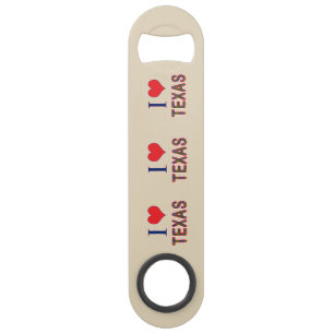 I (Heart) Love Texas Bluebonnet Speed Flessenopener