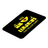 I Heart (Love) Thai Yellow Curry Magneet (Linkerzijde)