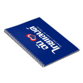 I Heart (Love) Thailand ❤ het Thaise Taalschrift Notitieboek (Rechterzijde)