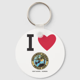 I HEART Love the SW Florida Eagle Cam Sleutelhange Sleutelhanger