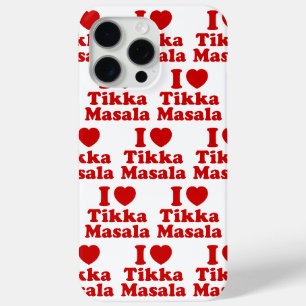 I Heart (Love) Tikka Masala iPhone 15 Pro Max Hoesje