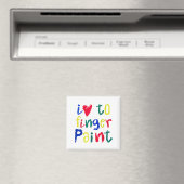 I Heart Love To Finger Paint - Funny Couple  Magneet (Insitu (Vaatwasser))