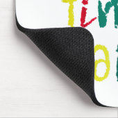 I Heart Love To Finger Paint - Funny Couple  Muismat (Hoek)