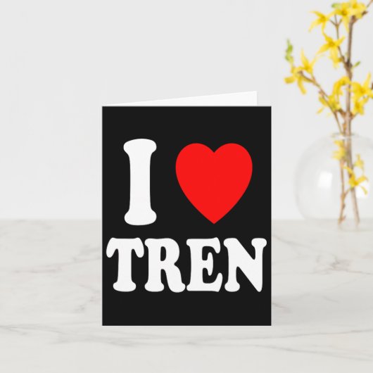I Heart (Love) Tren Bodybuilding Steroïden Cycle M Kaart (Gele Bloem)