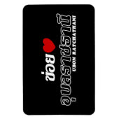 I Heart (Love) Ubon Ratchathani, Isan, Thailand Magneet (Verticaal)