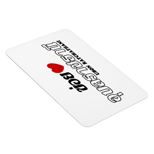 I Heart (Love) Ubon Ratchathani, Isan, Thailand Magneet (Rechterzijde)