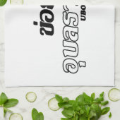 I Heart (Love) Ubon Ratchathani, Isan, Thailand Theedoek (Gevouwen)