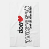 I Heart (Love) Ubon Ratchathani, Isan, Thailand Theedoek (Verticaal)