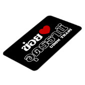 I Heart (Love) Udon Thani, Isan, Thailand Magneet (Linkerzijde)