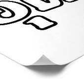 I Heart (Love) Udon Thani, Isan, Thailand Poster (Hoek)