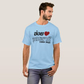I Heart (Love) Udon Thani, Isan, Thailand T-shirt (Voorkant volledig)