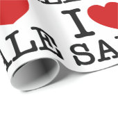 I HEART [LOVE] VERKOOP CADEAUPAPIER (Rol Hoek)