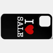 I HEART [LOVE] VERKOOP Hoesje-Mate iPhone CASE (Achterkant (horizontaal))