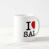 I HEART [LOVE] VERKOOP KOFFIEMOK (Voorkant rechts)