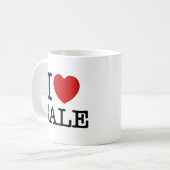 I HEART [LOVE] VERKOOP KOFFIEMOK (Voorkant links)