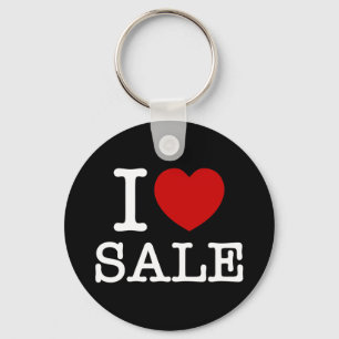 I HEART [LOVE] VERKOOP SLEUTELHANGER