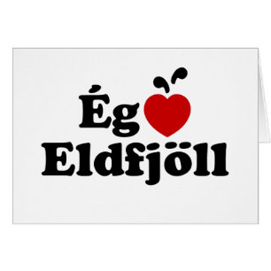 I Heart (Love) Volcanoes [Ég Elska Eldfjöll] Kaart