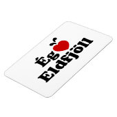 I Heart (Love) Volcanoes (Ég Elska Eldfjöll) Magneet (Linkerzijde)