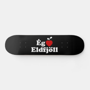 I Heart (Love) Volcanoes (Ég Elska Eldfjöll) Persoonlijk Skateboard