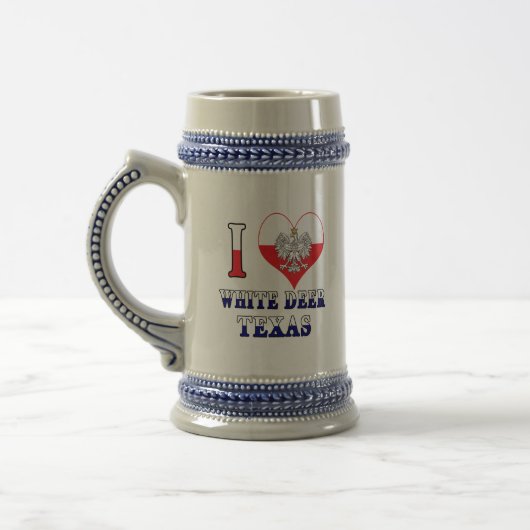 I Heart Love White Deer Texas Bierpul (Links)