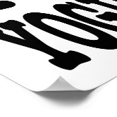 I HEART (LOVE) YOGURT POSTER (Hoek)