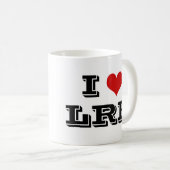 I Heart LRE Coffee Mok (Voorkant rechts)