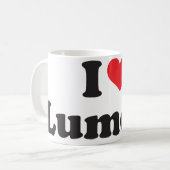 I Heart Lumens Koffiemok (Voorkant links)