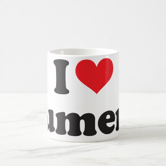 I Heart Lumens Koffiemok (Center)