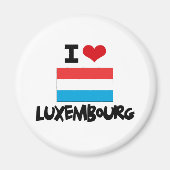 I HEART LUXEMBURG MAGNEET (Voorkant)