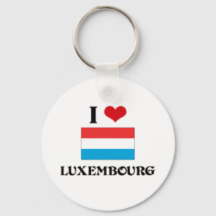 I HEART LUXEMBURG SLEUTELHANGER