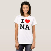 I Heart MA Shirt (Voorkant volledig)