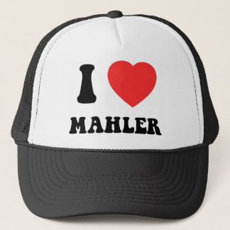 I Heart Mahler Trucker Pet
